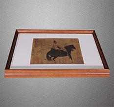 丹阳书画装裱配框服务案例